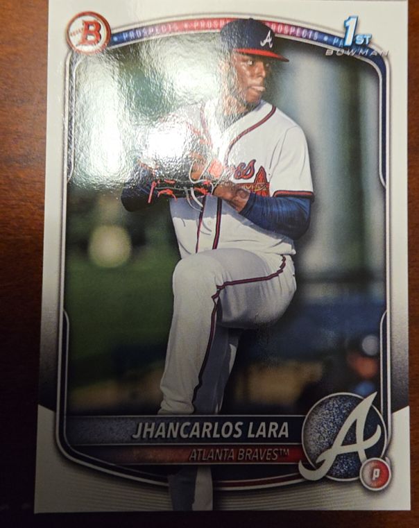 2025 Bowman #BP-126 Jhancarlos Lara — front