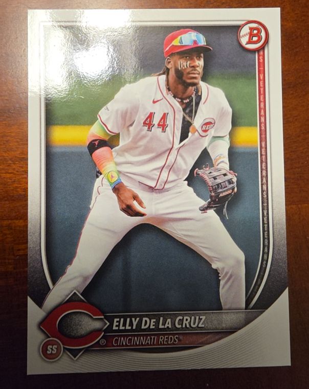 2025 Bowman #44 Elly De La Cruz — front