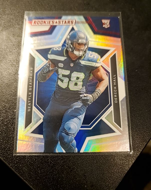 2023 Panini Rookies & Stars #130 Derick Hall — front