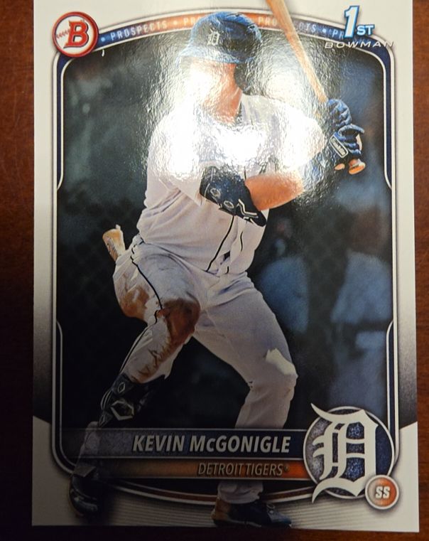 2025 Bowman #BP-79 Kevin McGonigle — front