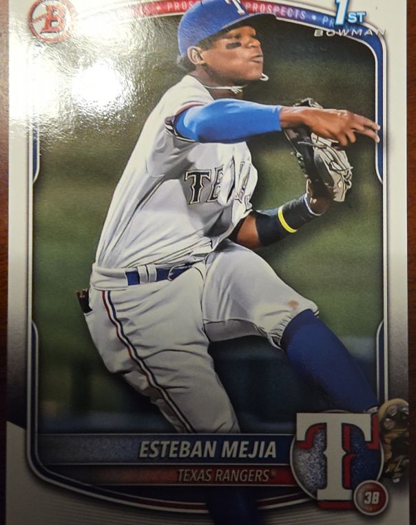 2025 Bowman #BP-9 Esteban Mejia — front