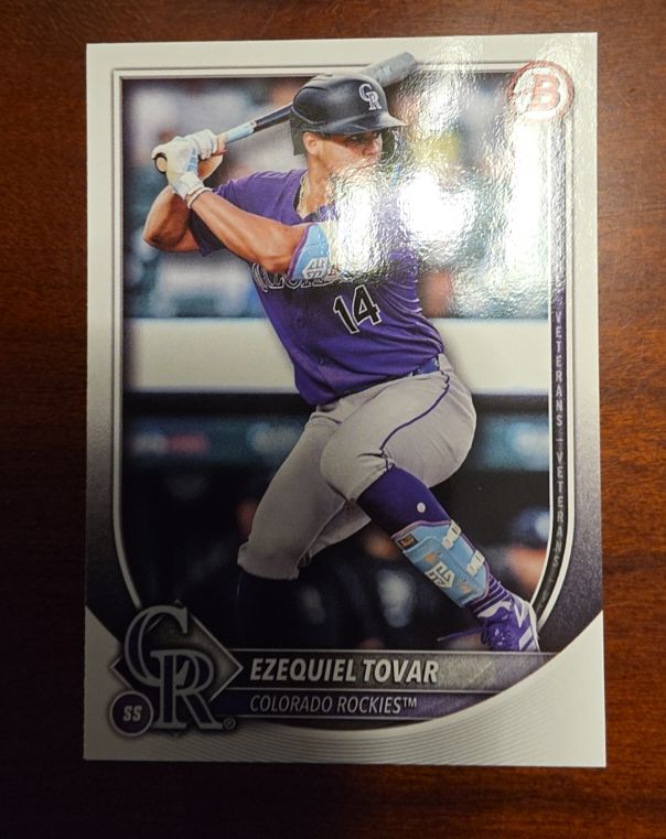 2025 Bowman #84 Ezequiel Tovar — front