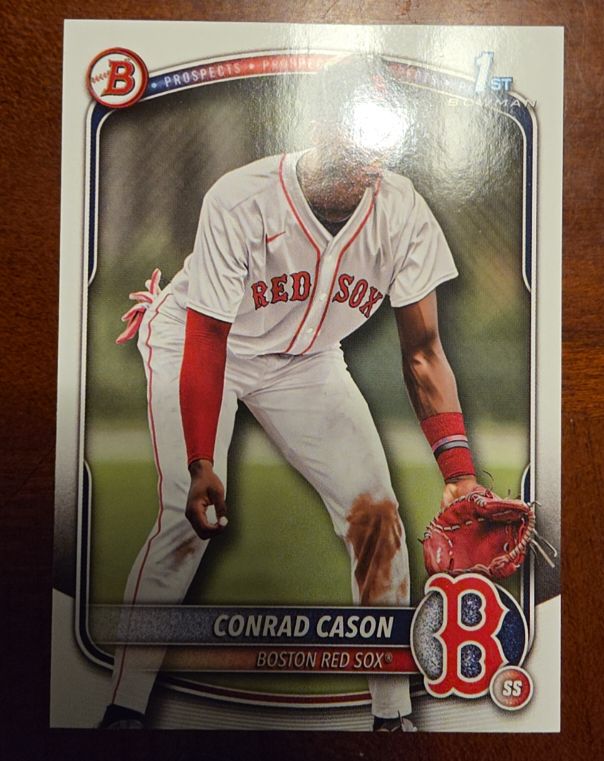 2025 Bowman #BP-130 Conrad Cason — front