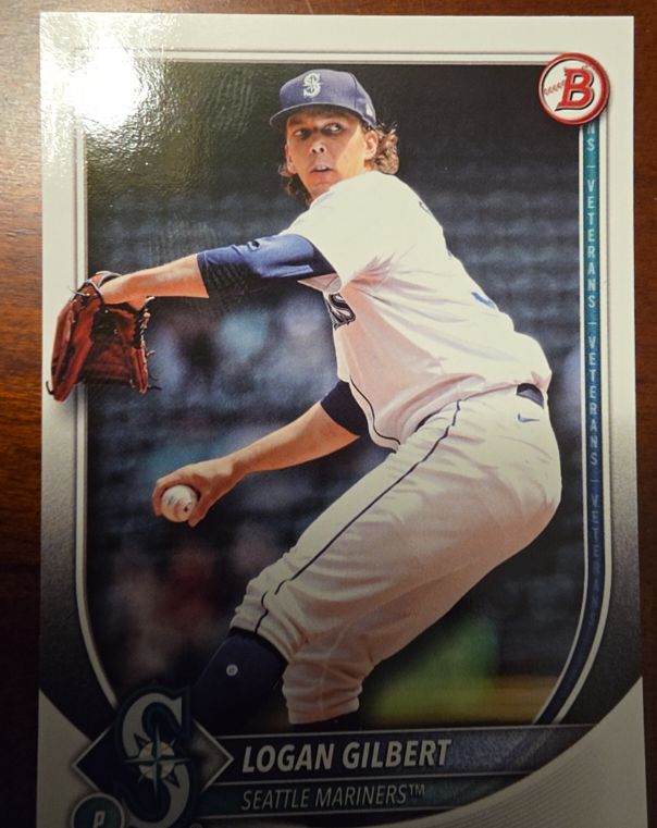 2025 Bowman #87 Logan Gilbert — front