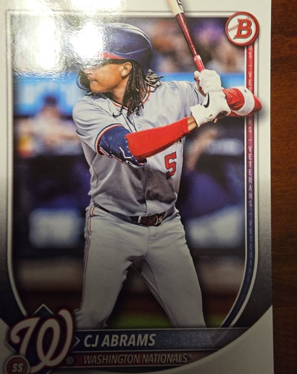 2025 Bowman #49 CJ Abrams — front