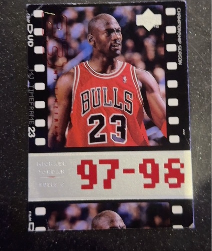 1998 Upper Deck Michael Jordan Living Legend #120 Michael Jordan — front