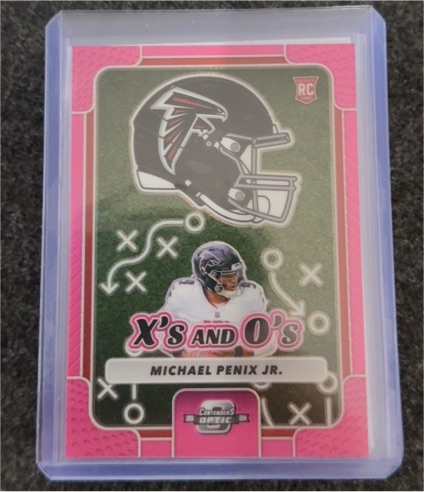 2024 Panini Contenders Optic #X's and O's Michael Penix Jr. — front