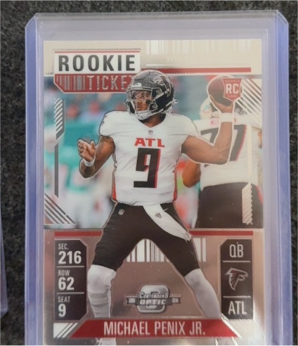 2024 Panini Contenders Optic Rookie Ticket #89 Michael Penix Jr. — front