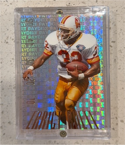 1995 Skybox Premium Paydirt #PD21 Errict Rhett — front