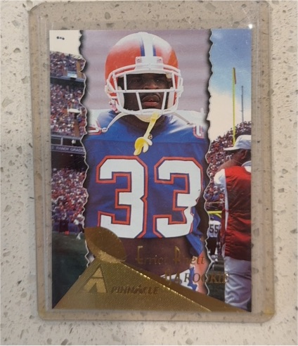 1994 Pinnacle #212 Errict Rhett Rookie Card — front