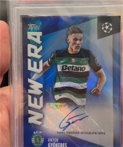 2024-25 Topps UEFA Club Competitions New Era #NE-24 Viktor Gyokeres — front