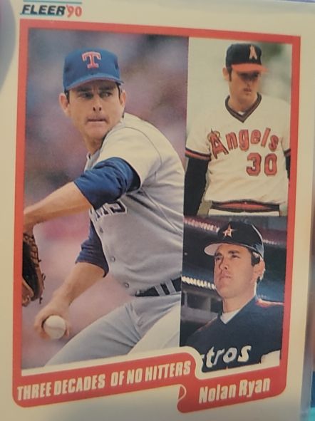 1990 Fleer Update #U-131 Nolan Ryan — front