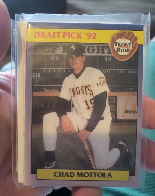 1992 Front Row Draft Picks #82 Chad Mottola — front