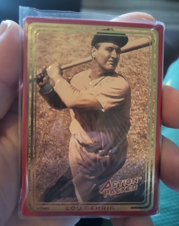 1993 Action Packed All-Star Gallery #97 Lou Gehrig — front