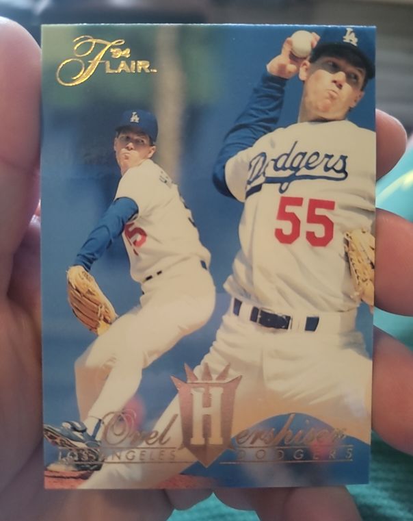 1994 Fleer Flair #178 Orel Hershiser — front