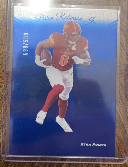 2024 Panini Prestige #294 Brian Robinson Jr. Xtra Points — front