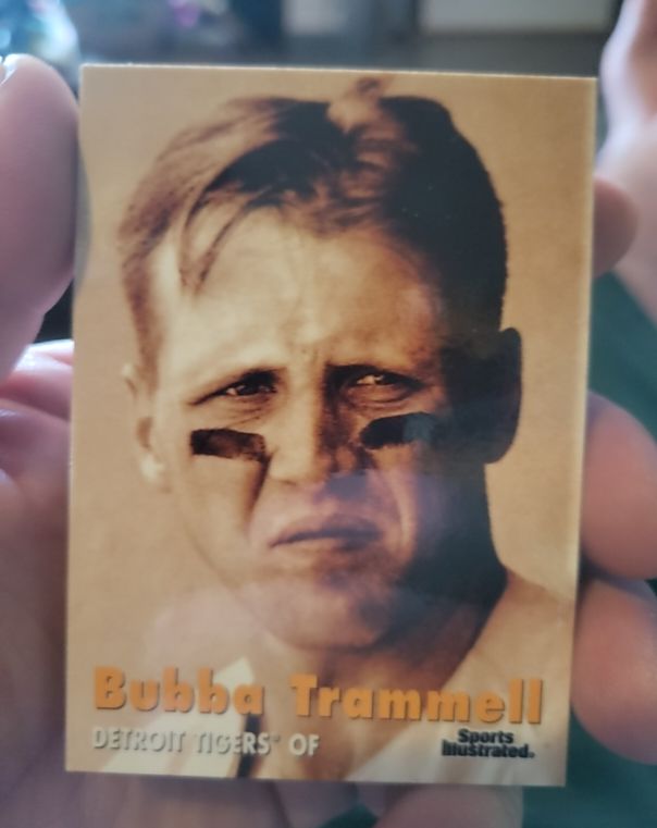 1997 Sports Illustrated #25 Bubba Trammell — front