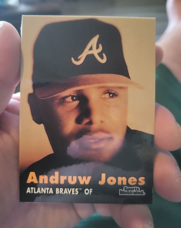 1997 Fleer Sports Illustrated #13 Andruw Jones — front