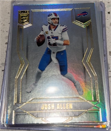 2025 Panini Donruss Elite #33 Josh Allen — front