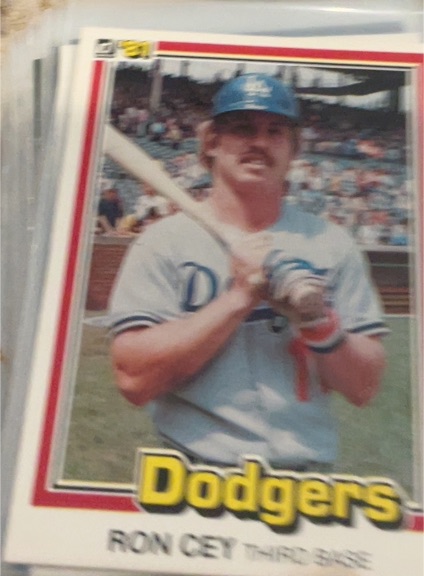 1981 Donruss #176 Ron Cey — front