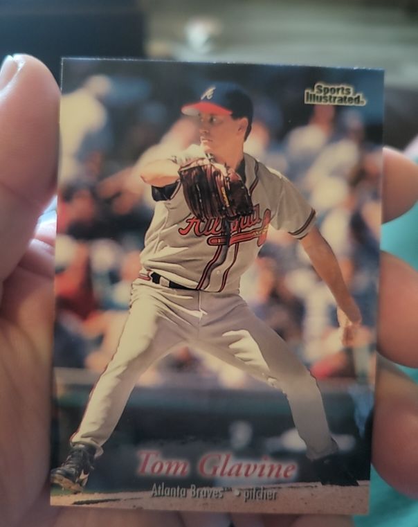 1990 Sports Illustrated Tom Glavine Atlanta Braves # — front