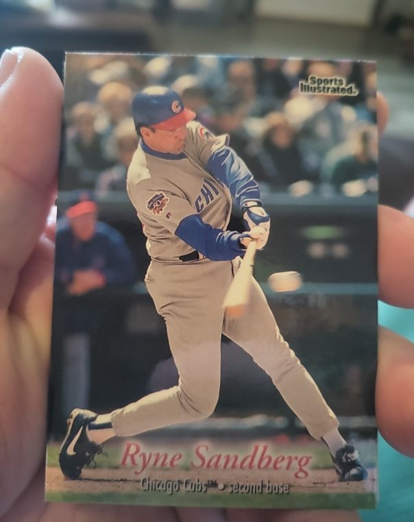 1997 Sports Illustrated Ryne Sandberg Chicago Cubs — front