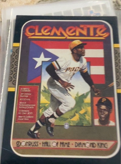 1987 Donruss #612 Roberto Clemente — front