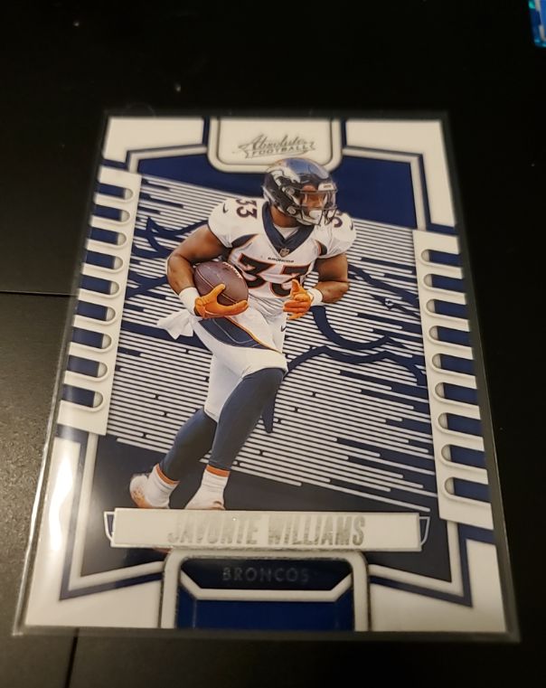 2023 Panini Absolute Football #54 Javonte Williams — front
