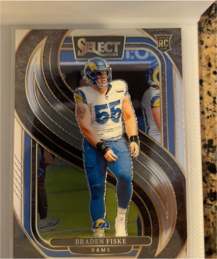 2024 Panini Select #171 Braden Fiske — front