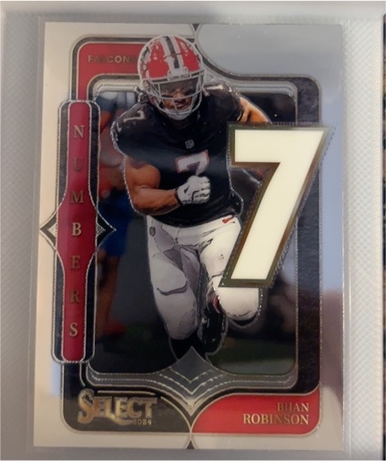 2024 Panini Select #3 Bijan Robinson — front