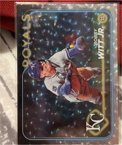 2024 Topps Series 1 #254 Bobby Witt Jr. — front