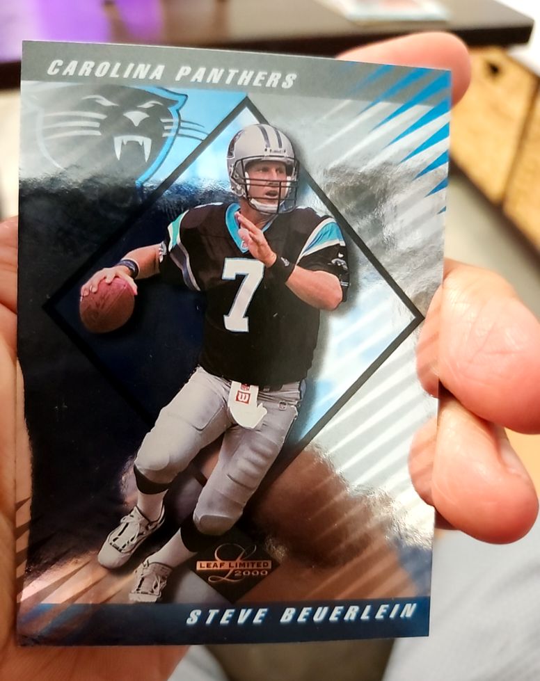 2000 Leaf Limited #119 Steve Beuerlein — front