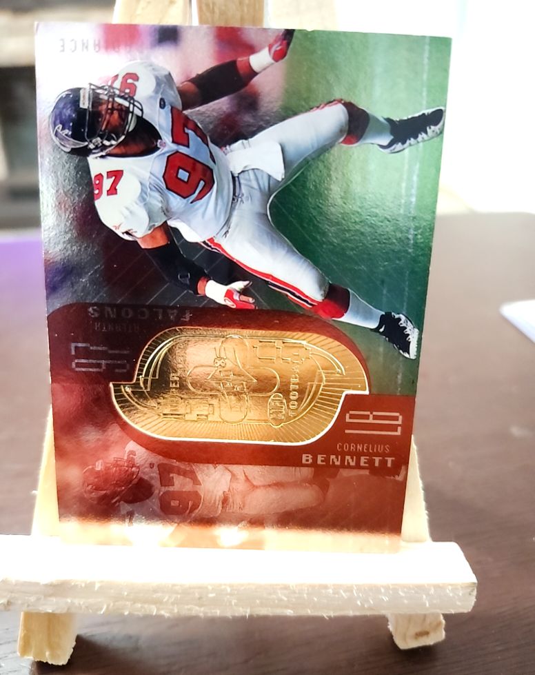 1998 Upper Deck SPx Finite #6 Cornelius Bennett — front