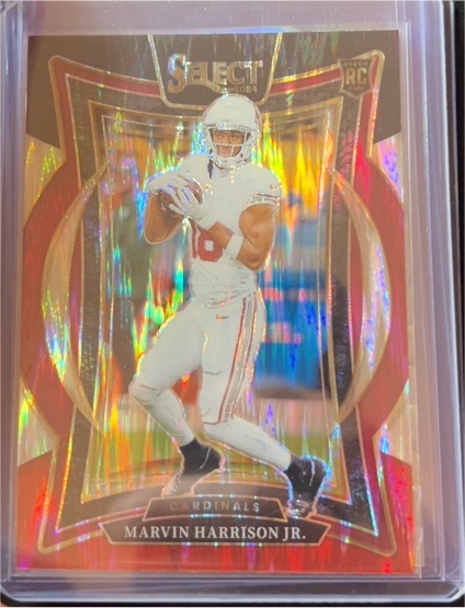 2024 Panini Select #28 Marvin Harrison Jr. — front