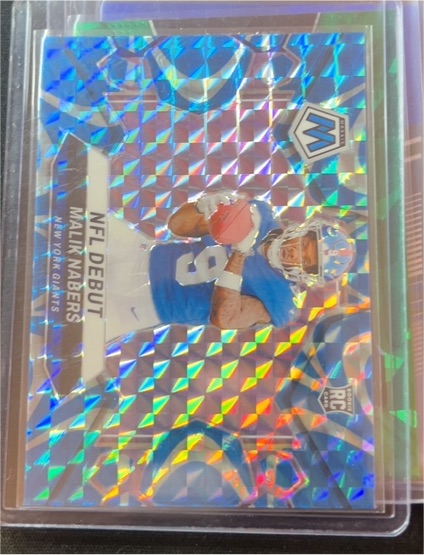 2024 Panini Mosaic NFL Debut #284 Malik Nabers — front