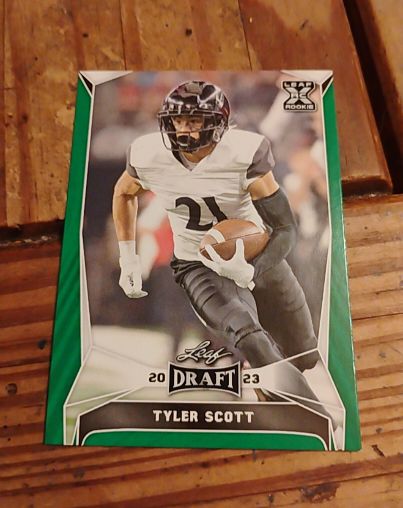2023 Leaf Draft #71 Tyler Scott — front