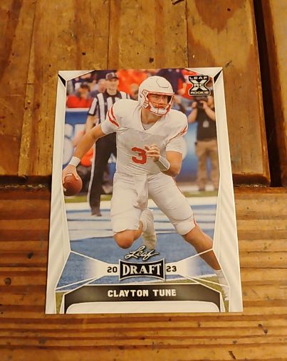 2023 Leaf Draft #44 Clayton Tune — front