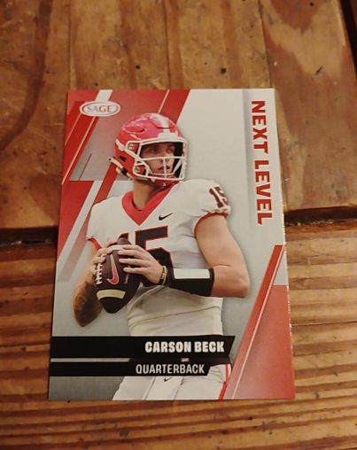 2025 Sage Next Level #88 Carson Beck — front