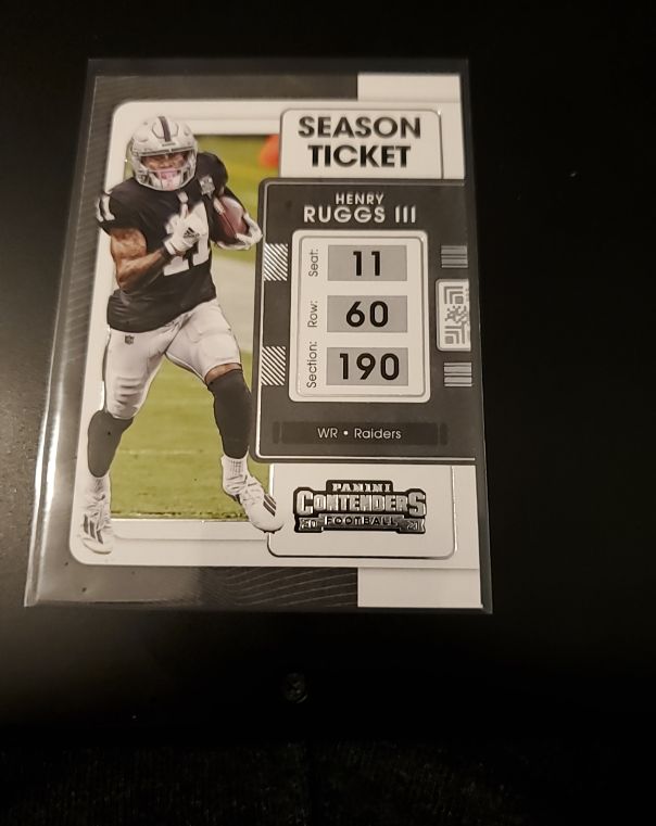 2021 Panini Contenders #58 Henry Ruggs III — front