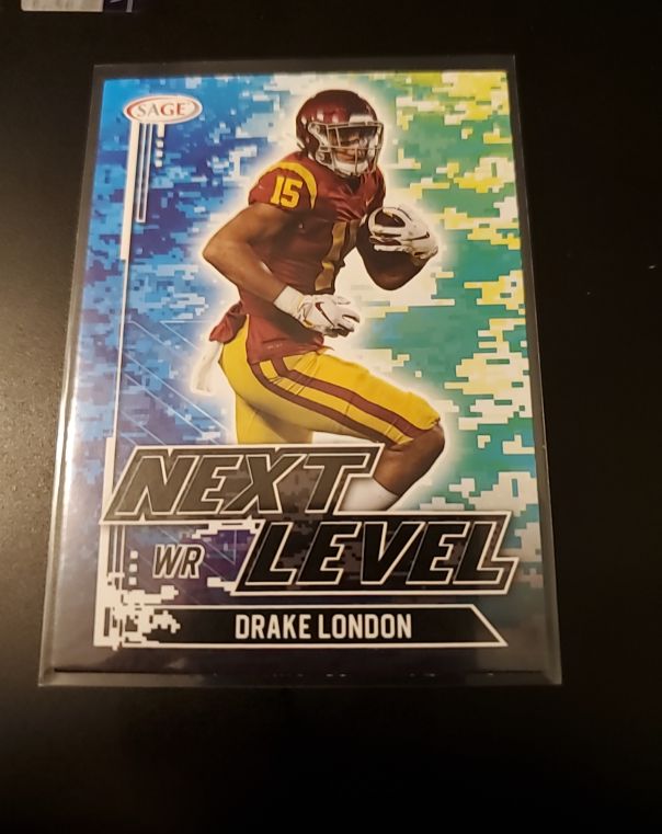 2022 Sage Next Level #85 Drake London — front
