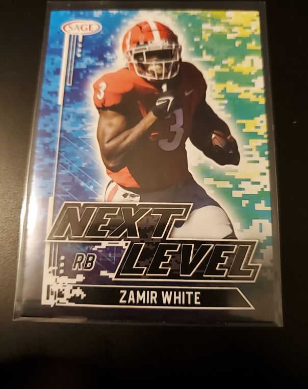 2022 Sage #82 Zamir White — front