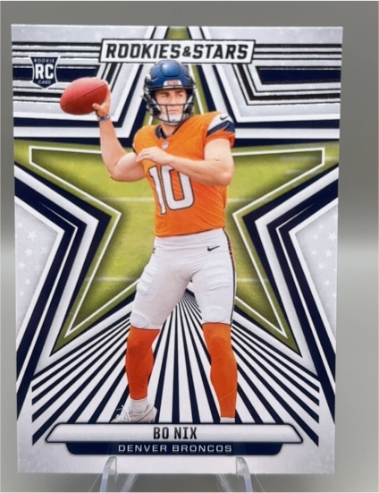 2024 Panini Rookies & Stars #108 Bo Nix — front