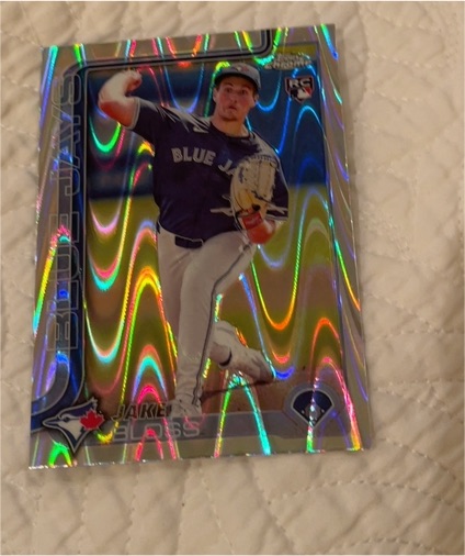 2025 Topps Chrome #188 Jake Bloss — front