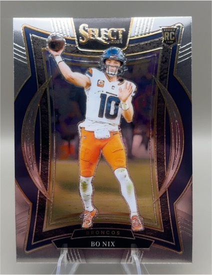 2024 Panini Select #30 Bo Nix — front