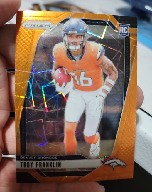 2024 Panini Prizm #393 Troy Franklin — front