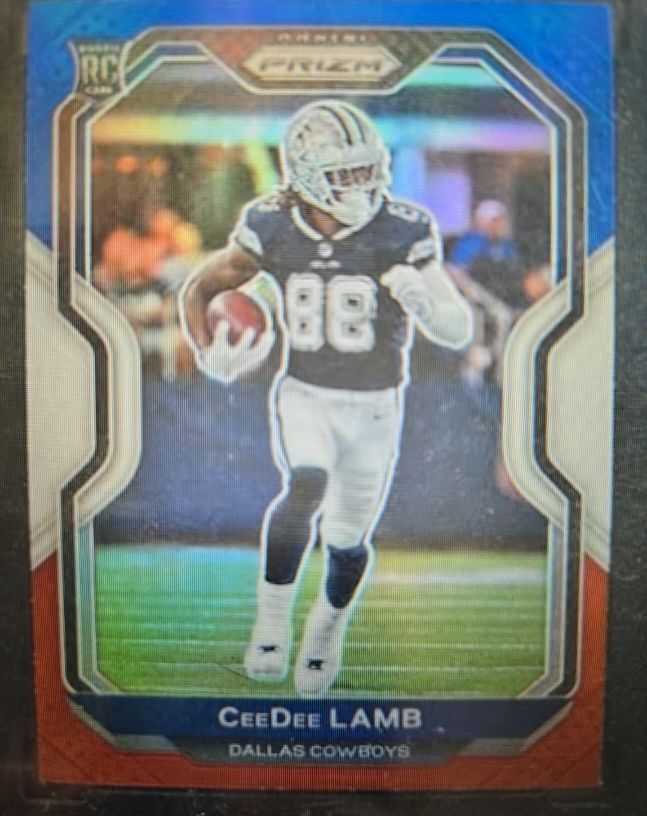 2020 Panini Prizm #334 CeeDee Lamb — front