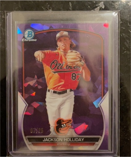 2023 Bowman Chrome Prospects #BCP-227 Jackson Holliday — front