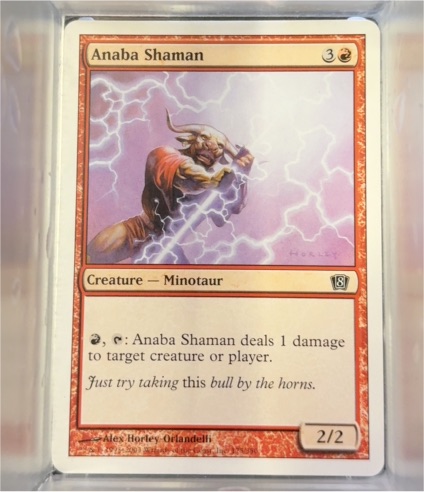 2003 Magic: The Gathering 8th Edition #175 Anaba Shaman — front