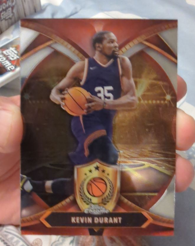 2024-25 Topps Chrome Ball of Duty #BOD-9 Kevin Durant — front