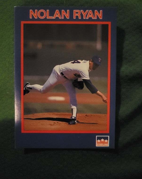 1990 Starline Long John Silver #26 Nolan Ryan — front